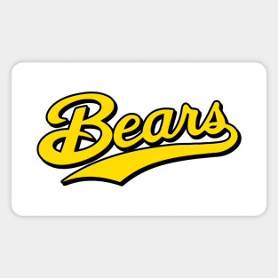 Junior Baseball Team Font Magnet